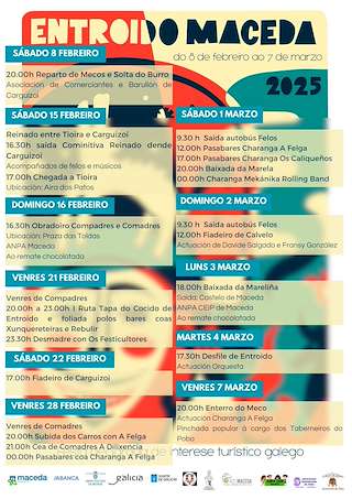 Carnaval dos Felos (2026) en Maceda