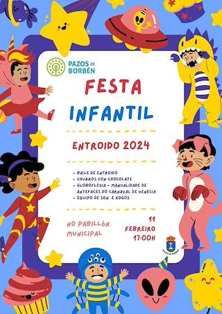 Carnaval Infantil en Pazos de Borbén