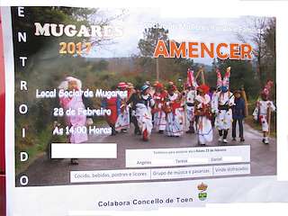 Entroido de Mugares en Toén