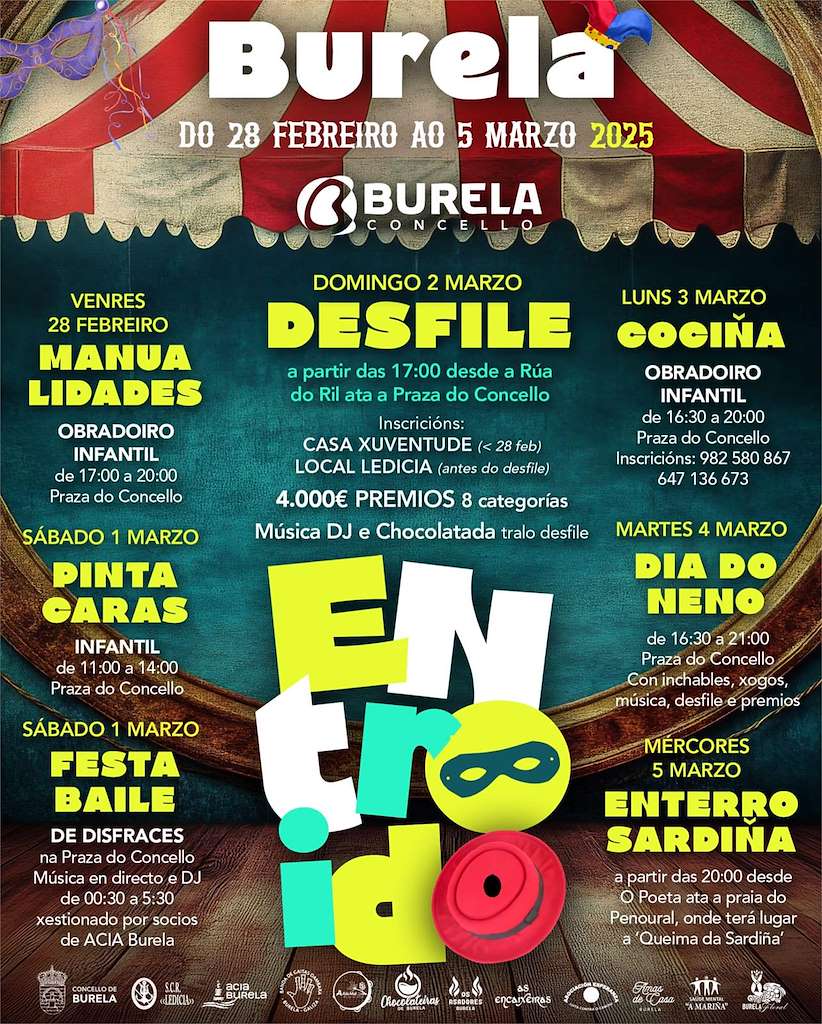 Entroido en Burela