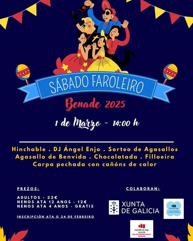 Entroido de Benade - Sábado Faroleiro en Lugo