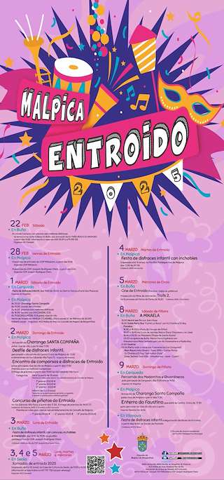 Fechas, información, programa, cartel, imágenes, mapa y ubicación de Entroido de Buño  en  Malpica de Bergantiños