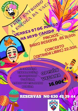 Fechas, información, programa, cartel, imágenes, mapa y ubicación de Entroido de Canido  en  Ferrol