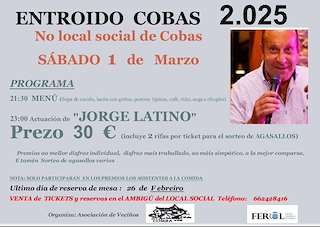 Fechas, información, programa, cartel, imágenes, mapa y ubicación de Entroido de Cobas  en  Ferrol