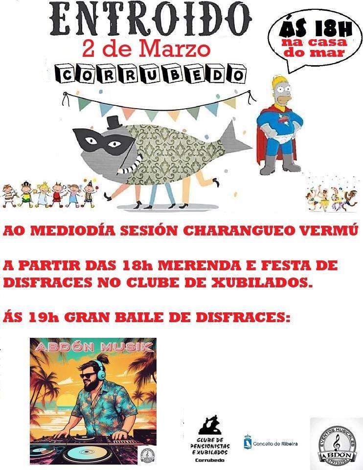 Entroido de Corrubedo en Ribeira