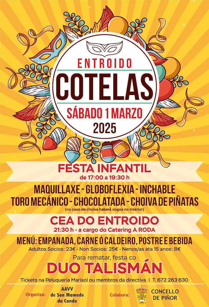 Entroido de Cotelas en Piñor