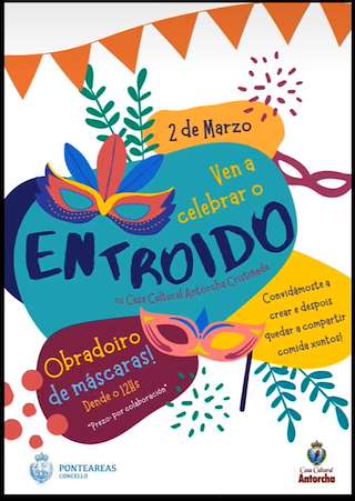 Fechas, información, programa, cartel, imágenes, mapa y ubicación de Entroido de Cristiñade  en  Ponteareas