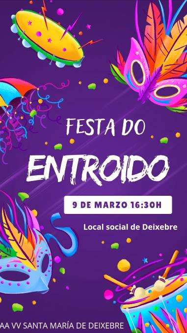 Entroido de Deixebre en Oroso