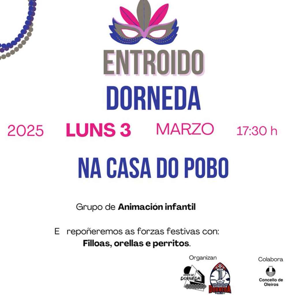 Entroido de Dorneda en Oleiros