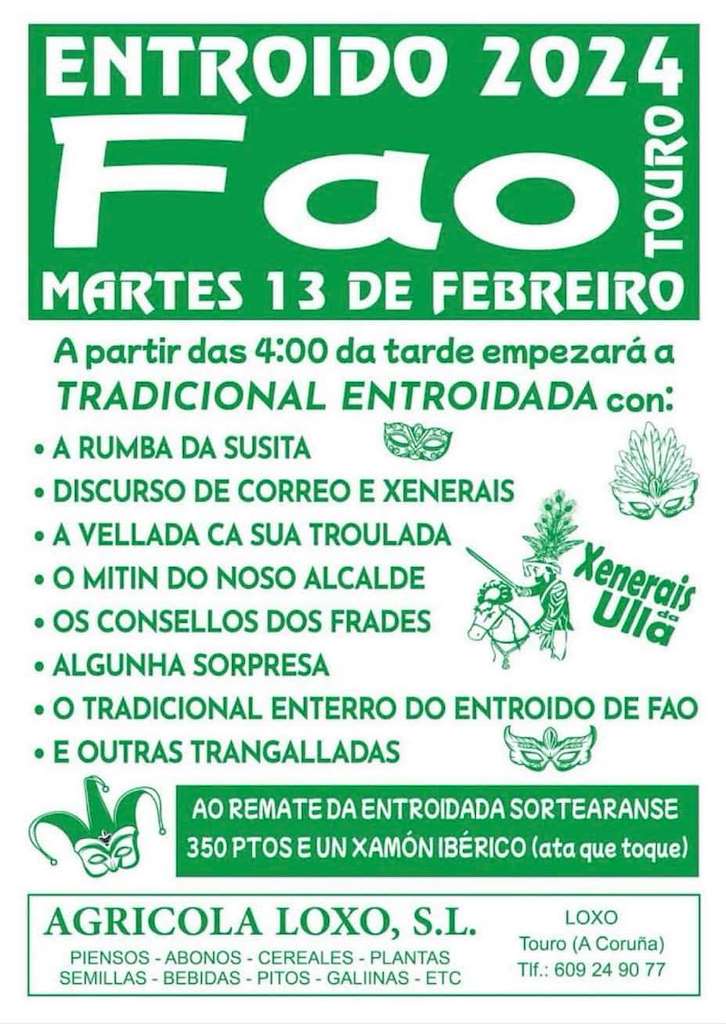 Entroido de Fao  en Touro