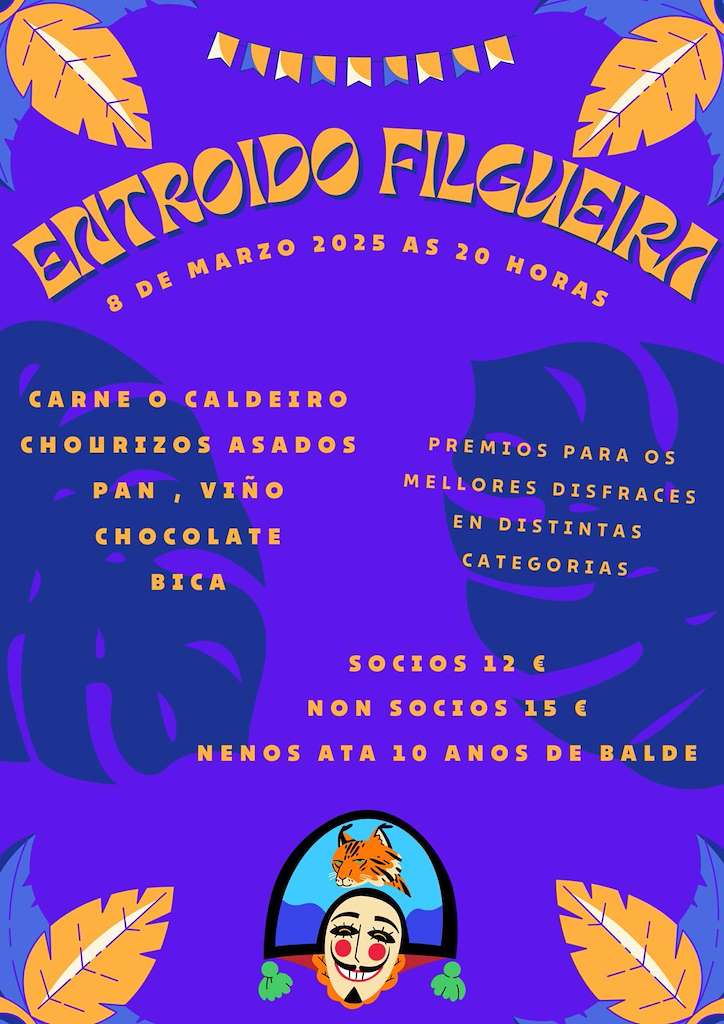 Entroido de Filgueira en Crecente