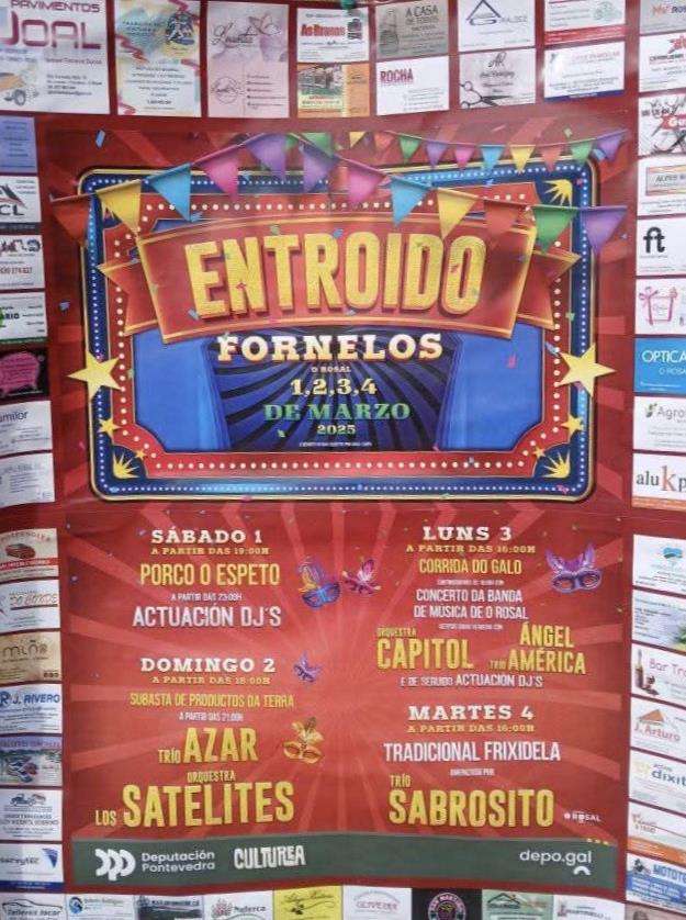 Entroido de Fornelos en O Rosal