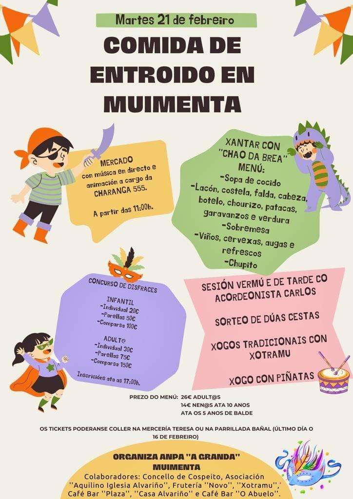 Entroido de Muimenta en Cospeito