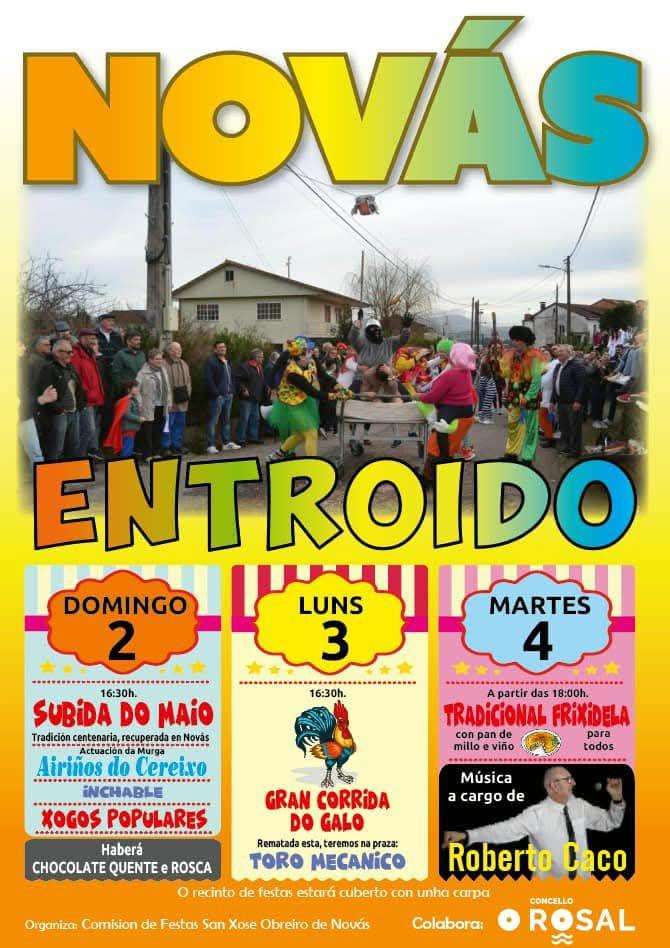 Entroido de Novás en O Rosal