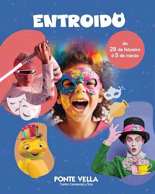 Fechas, información, programa, cartel, imágenes, mapa y ubicación de Entroido de Ponte Vella  en  Ourense