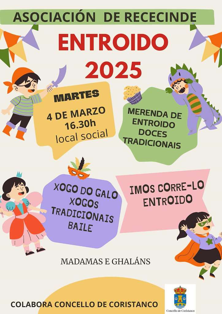 Entroido de Rececinde en Coristanco