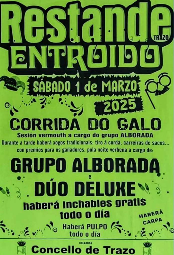 Entroido de Restande  en Trazo