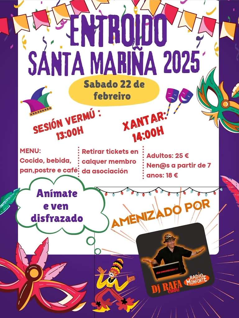 Entroido de Santa Mariña en Monforte de Lemos