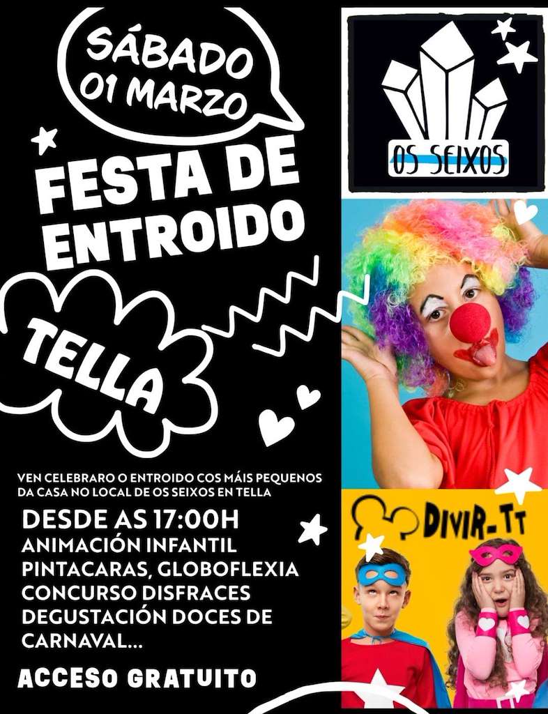 Entroido de Tella en Ponteceso