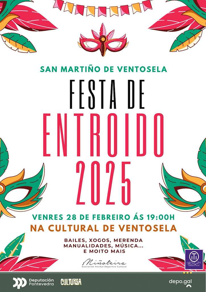 Entroido de Ventosela en Redondela