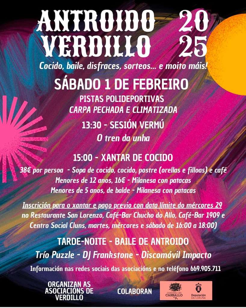 Entroido de Verdillo en Carballo