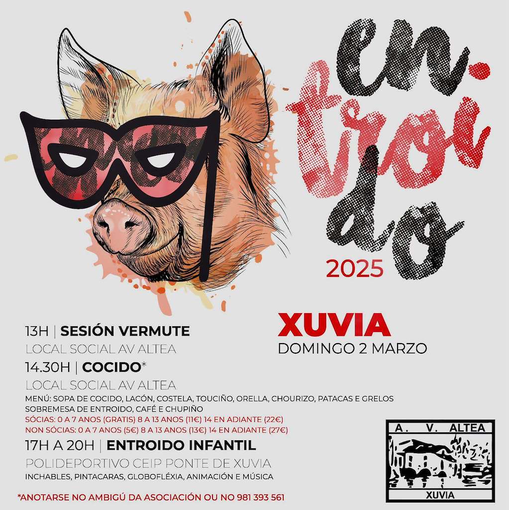 Entroido de Xuvia  en Narón