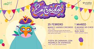 Fechas, información, programa, cartel, imágenes, mapa y ubicación de Entroido del Centro Comercial Vialia  en  Vigo