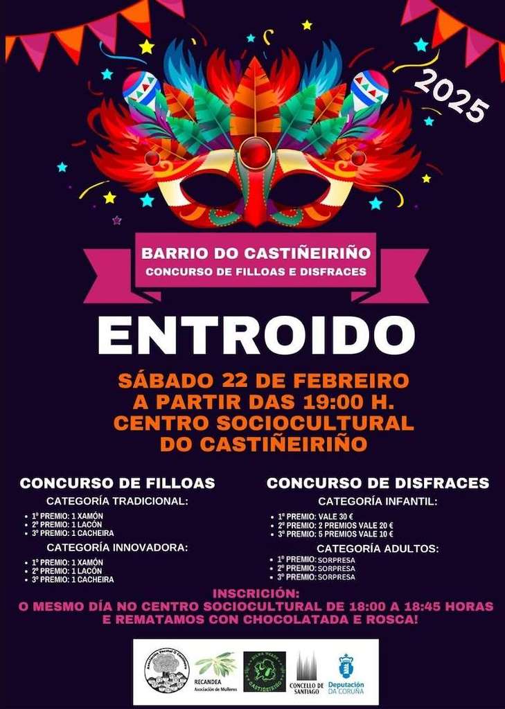 Entroido do Castiñeiriño  en Santiago de Compostela