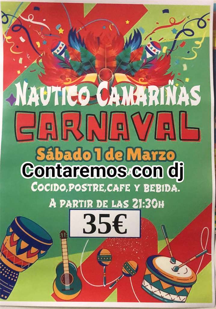 Entroido do Náutico en Camariñas