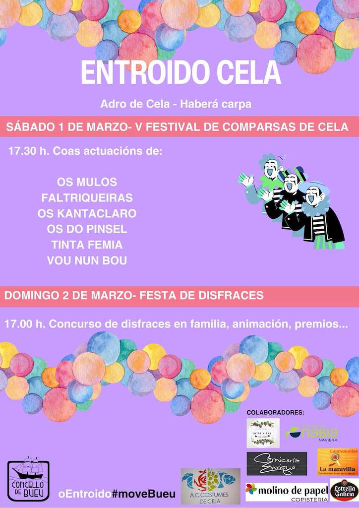 Entroido - V Festival Comparsas de Cela en Bueu