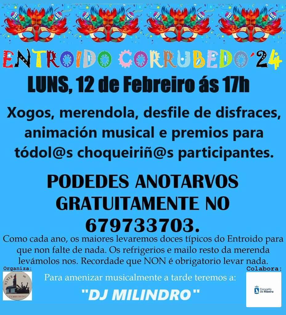 Entroido Infantil de Corrubedo  en Ribeira