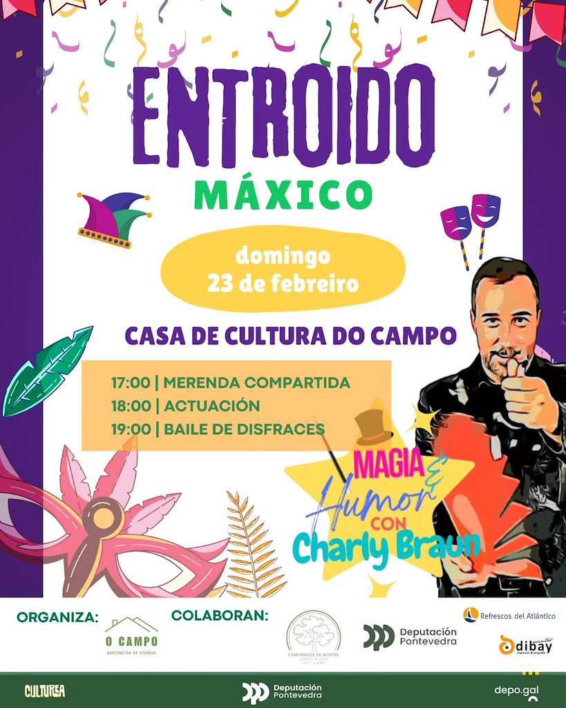 Entroido Máxico de O Campo en Marín