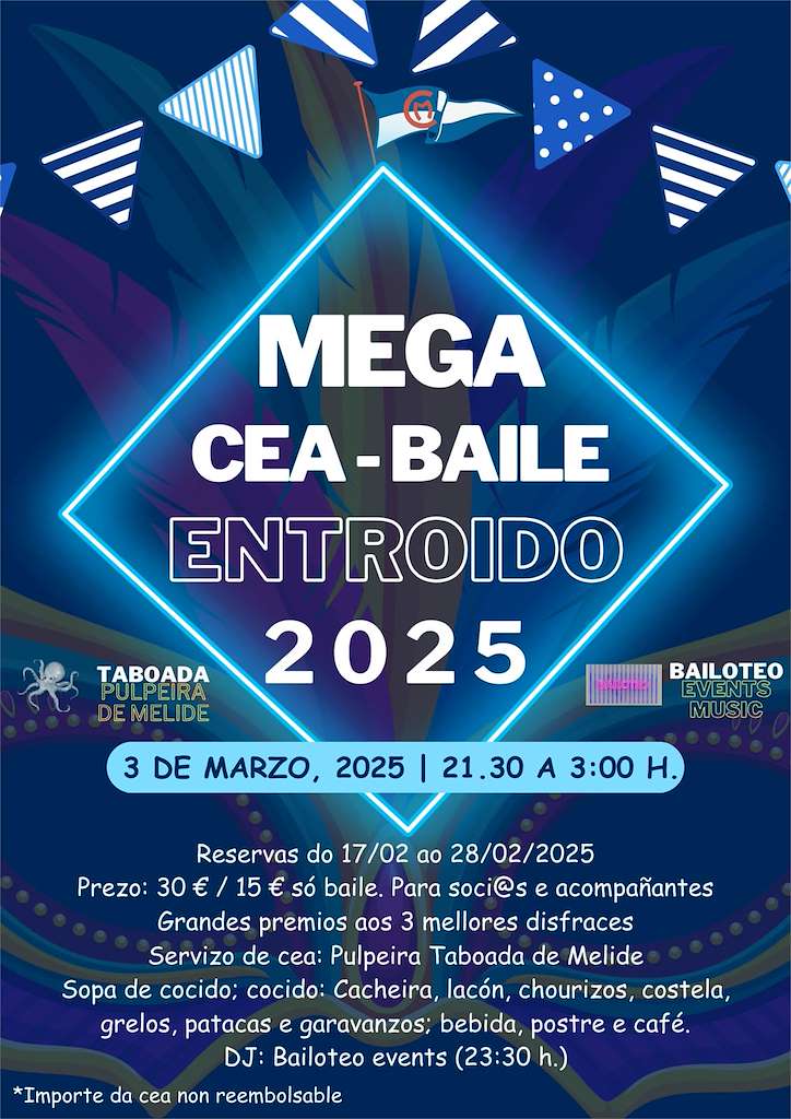 Entroido no Club del Mar de San Amaro en A Coruña