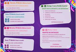 Fechas, información, programa, cartel, imágenes, mapa y ubicación de Entroido  en  O Saviñao