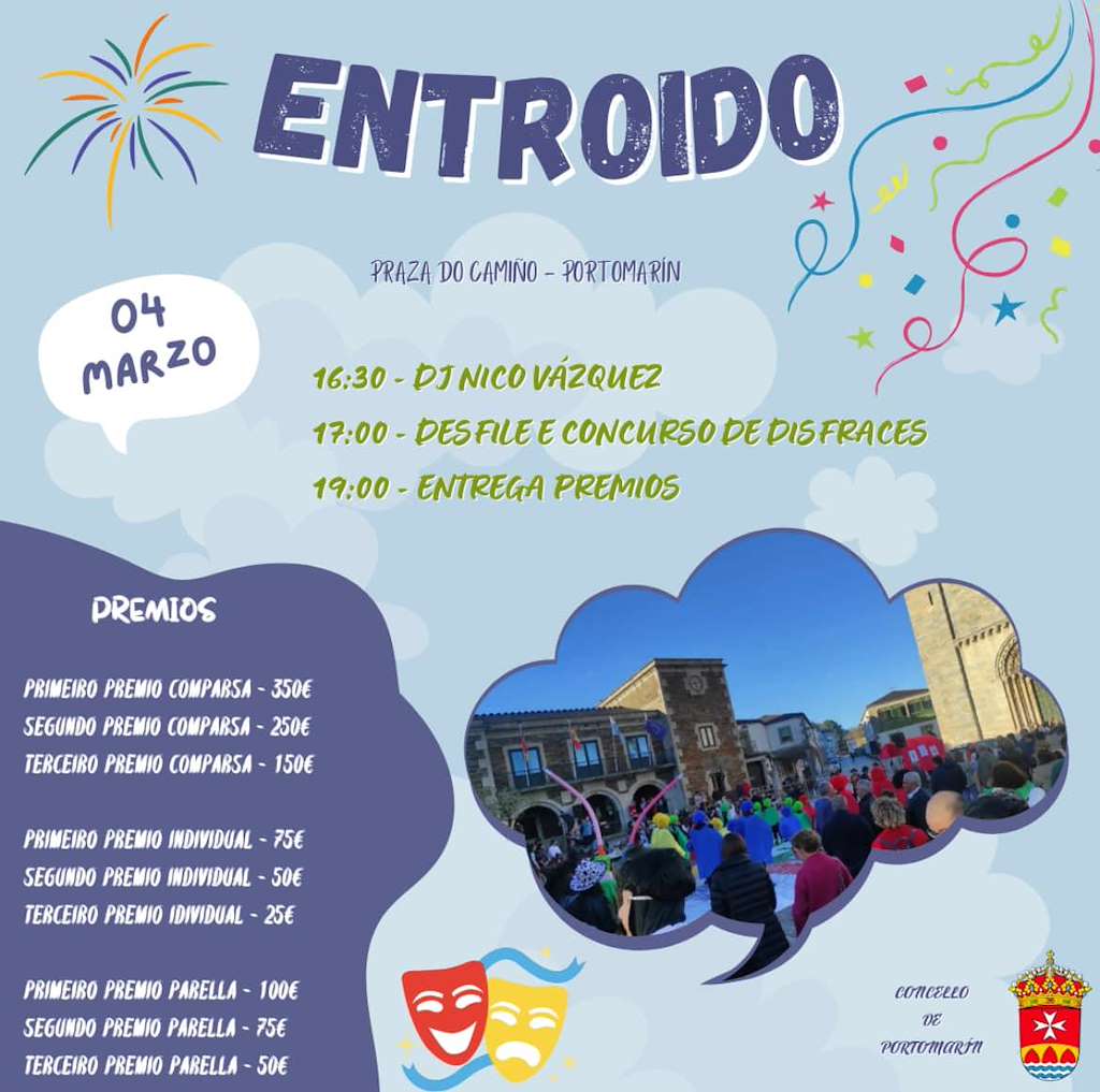 Entroido  en Portomarín