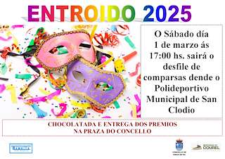 Fechas, información, programa, cartel, imágenes, mapa y ubicación de Entroido  en  Ribas de Sil