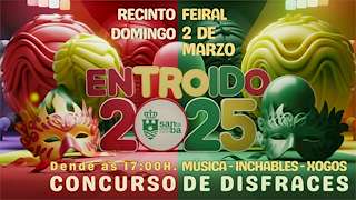 Fechas, información, programa, cartel, imágenes, mapa y ubicación de Entroido  en  Santa Comba