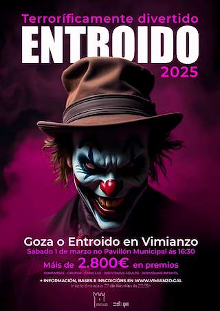 Fechas, información, programa, cartel, imágenes, mapa y ubicación de Entroido  en  Vimianzo