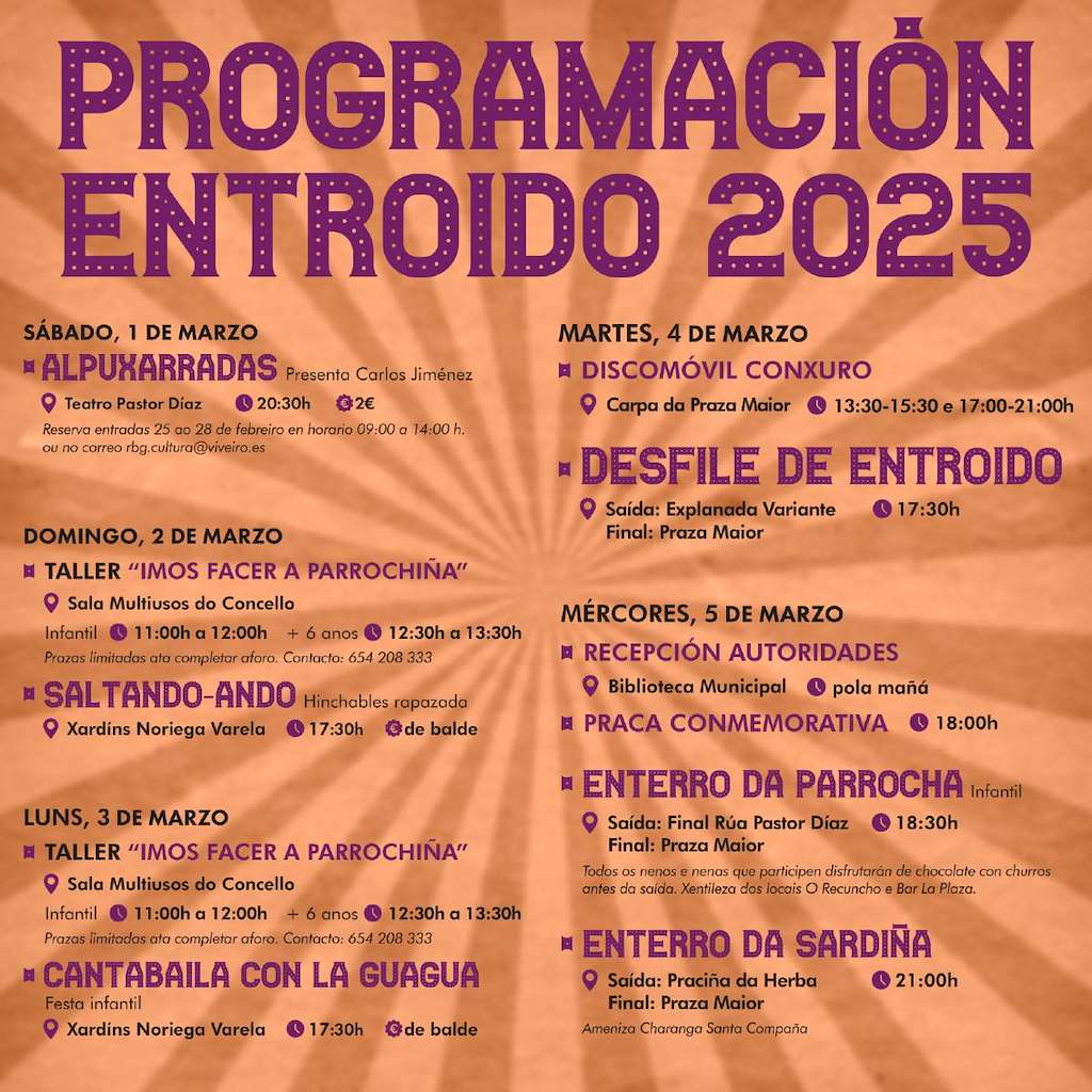 Entroido (2023) en Viveiro