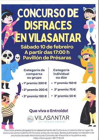 Carnaval en Vilasantar