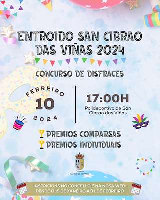 Entroido en San Cibrao das Viñas