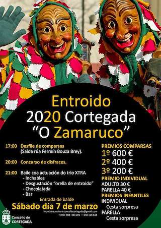 Entroido en Cortegada