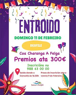 Entroido en Baños de Molgas