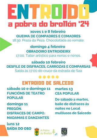 Entroido en A Pobra do Brollón