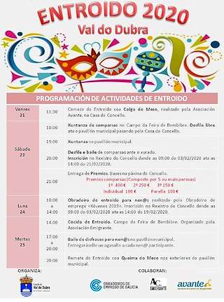 Entroido en Val do Dubra