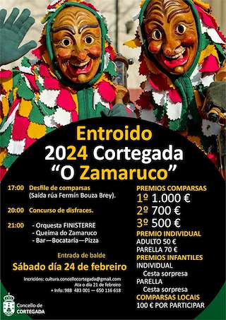 Entroido en Cortegada