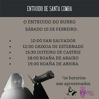 Entruido Varreduiro en Santa Comba