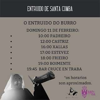 Entruido Varreduiro en Santa Comba