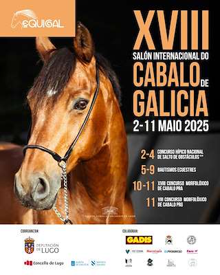 Fechas, información, programa, cartel, imágenes, mapa y ubicación de Equigal - XVIII Salón do Cabalo de Galicia  en  Lugo