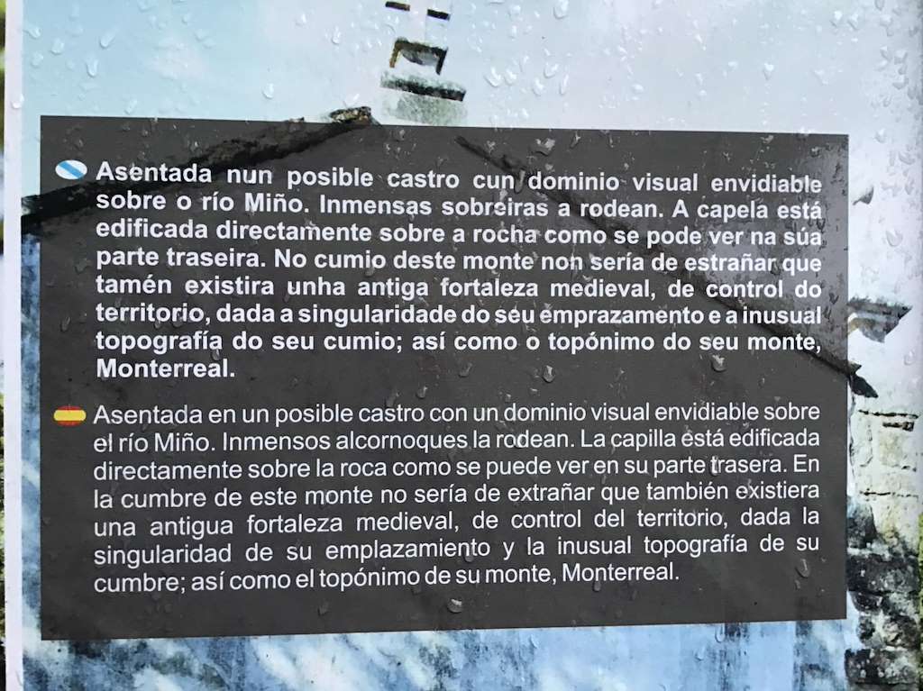 Ermida e Sobreiras da Madalena en O Rosal